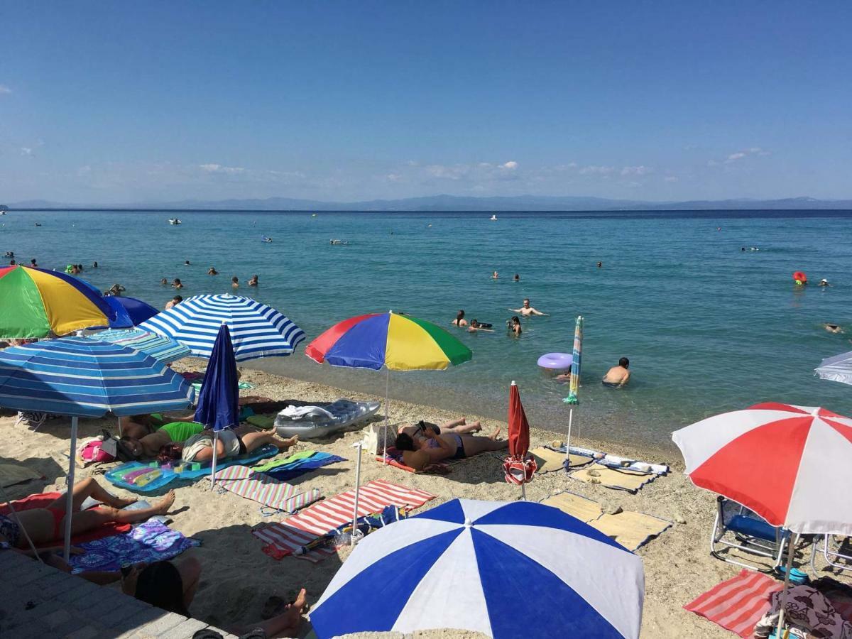 Cosy Family Apartment Near The Sea Polychrono Esterno foto